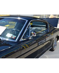 1965-1966 Mustang Fastback Door Glass, Left