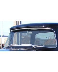 Windshield glass - 1956 Ford Truck, F-series - Light grey, with a dark grey shade across the top