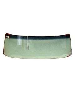 Windshield glass, Green Tint w/ Shade
