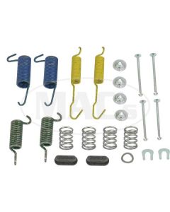 Drum Brake Hardware Combi-Kit, Rear, 10 X 2", Ford & Mercury, 1972