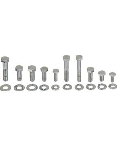 Engine Hardware Kit-Headers (Small Block, Chrome)