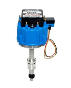 Distributor, W/ Davis Unified Ignition, HEI-Type, Racing Version, W/ Mechanical Advance, 351W, Ford, 1962-2001