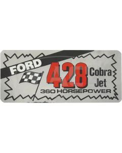 428-360 Horse Power Valve Cover Decal