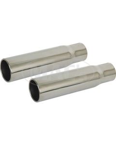 Ford Torino, Cyclone, & Talladega, Stainless Steel, Exhaust Tips, 1969