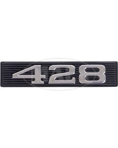 Hood Emblem Insert, "428", Fairlane, Ranchero, Torino, 1969