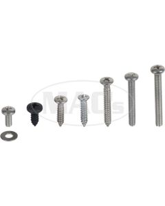 Exterior Screw Kit (80 Pieces), Ranchero, 1963