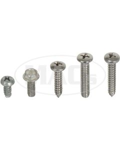 Exterior Screw Kit  (17 Pieces.), Galaxie, 1969