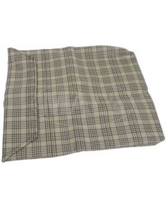 Plaid Vinyl Tote Bag