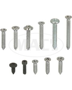 Interior Screw Kit 2 Door, Galaxie, 1963-1964
