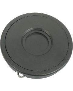 1965-1966 Mustang Billet Aluminum Steering Wheel Horn Button, Black