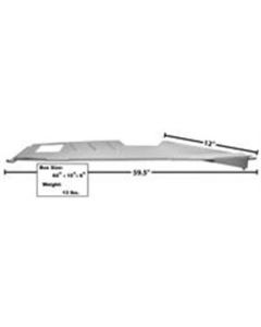 Cowl Top Lower Panel, Weld-Thru Primer Coated, 66-67 Bronco