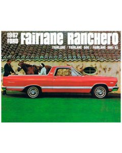 Sales Brochure, Ranchero, 1967