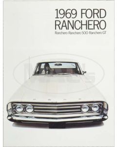 Sales Brochure, Panel, Ranchero, 1969