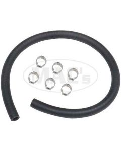 Fuel Line Rubber Hose & Clamp Kit, 5/16, Ford & Mercury