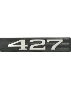 Hood Emblem Insert, "427", Fairlane, Ranchero, Torino, 1969