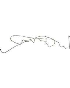 Ford Fairlane Hardtop Fuel Tank To Pump Line, 3/8" Standard Steel, 1-Piece, 1966