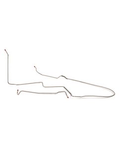 Fuel Tank To Pump Line, 3/8", 1 Piece, Stainless Steel, Convertible, Fairlane, Torino, 1968-1969