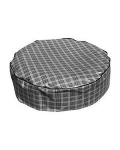 Tire Cover 14in  Plaid