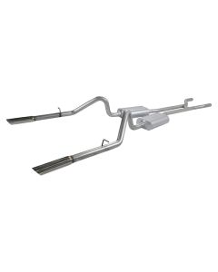 Dual Exhaust Kit, Flowmaster, Fairlane, 1966-1967