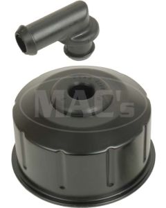 1968-1970 Closed Emissions Oil Cap (Black)