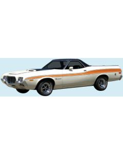 1972 Ranchero GT Side And Tailgate Paint Stencil