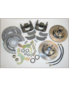 1970 Fairlane, 1970-71 Torino-Montego-Ranchero Front Disc Brake Conversion Kit, 5 Lug Bolt On