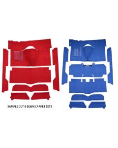 Carpet Set, Convertible, Cut & Sewn, Falcon, Comet, 1963-1965