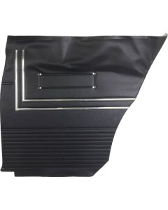 Rear Side Panels, Vinyl, Pair, Fastback, Hardtop, Galaxie 500, 1965