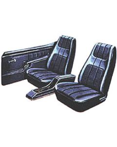 Ranchero, Gran Torino, Front Bucket Seat Covers, 1972