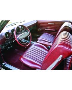 Fairlane, Ranchero, Torino, Bucket Seat Covers, 1968