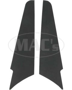 Rear Sail Panels, Fastback, Fairlane, Torino, 1968-1969