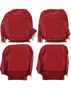 Front Bucket Seat Covers, Falcon Hardtop, Sedan & Ranchero,1963
