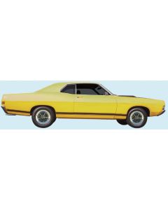 Lower Body Stripe Kit, GT, Fairlane, Torino, 1968-1969