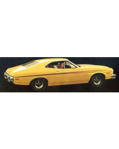 Body Side Stripe Kit, Laser, Torino, 1973