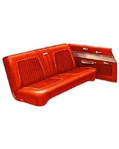 1964 Ford Falcon Front & Rear Bench Seat Cover Set, 2 Door Sedan