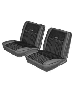 1966-67 Ford Bucket Seat Upholstery, Set, Front & Rear, Futura, Hardtop, Sedan, Falcon