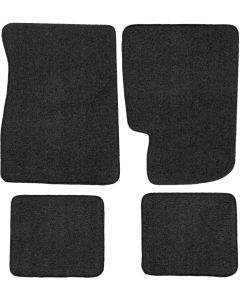 Front And Rear Floor Mat Set, No Logo, Fairlane, 1966-1969