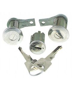 Door Lock Set, With Ignition Cylinder, Falcon/Fairlane/Ranchero/Galaxie, 1961-1965