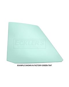 Quarter Window Glass, Convertible, Galaxie, Clear, Left Side, 1965-66