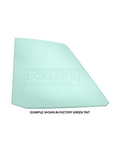 Quarter Window Glass, 2 Dr.Hardtop And Fastback, Galaxie 500 And LTD, Left Side, 1967