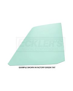 Quarter Window Glass, Hardtop/ Fastback, Galaxie, Right Side, 1967