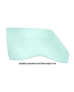 Window Glass, Door, Formal Roof, Fastback, Right Side, Torino, Fairlane, 1968