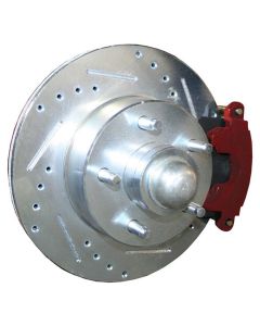 Drilled Rotors, W/ Calipers, 11", 4-Link Upgrade, Falcon, 1960-1965