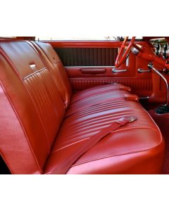 Bench Seat Upholstery, Sierra Grain, Front, Vinyl, 2 Door Falcon, Ranchero, 1966-1967