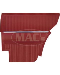 Ford Rear Side Panels, Vinyl, Sedan, Futura, Falcon, 1966-1967