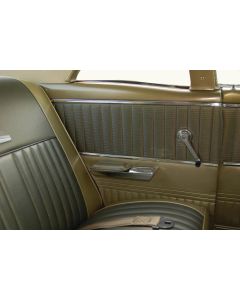 1966-1967 Ford Rear Side Panels, Vinyl, Two-Tone, Sedan, Futura, Falcon