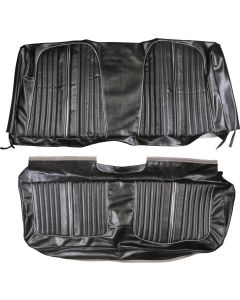 Ford Bench Seat Upholstery, Front, Pair, Vinyl, Sedan, 500 Model, Galaxie, 1964