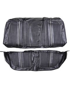 Ford Bench Seat Upholstery, Rear, Pair, Vinyl, Sedan, 500 Model, Galaxie, 1964