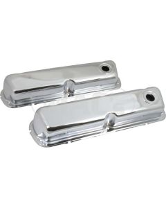 Ford Valve Covers, Small Block, Chrome, 1962-1979