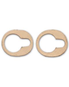 Wiper Pivot Bezel Gasket,  Falcon, Fairlane, Ranchero, Comet, 1957-1966